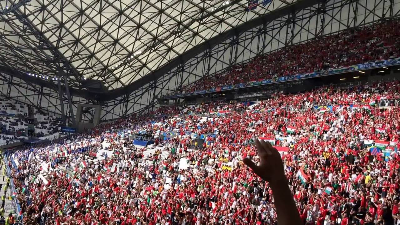 Hungarian Fans - Stade Vélodrome, Marseille