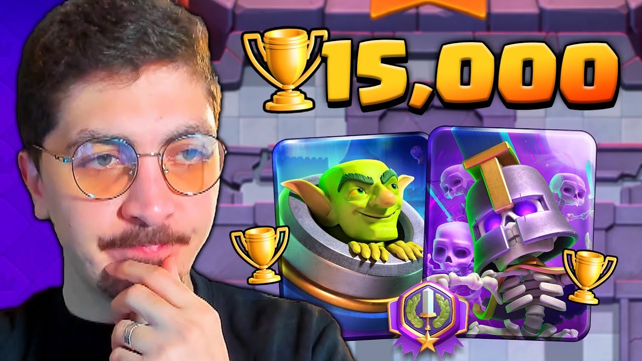 هل يستحق التطوير⁉️ رفع كؤوس 15,000 كأس 🏆 | كلاش رويال