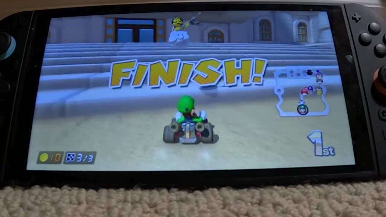 (1080p60fps, ⭐️⭐️⭐️ Rank) Mario Kart 8 Deluxe Mirror Mode - Moon Cup