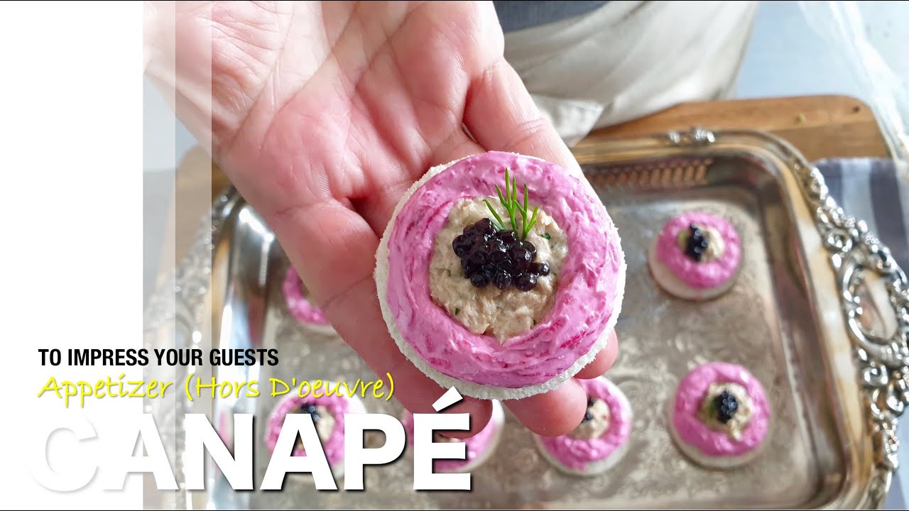 Canapé – soo easy and delicious!