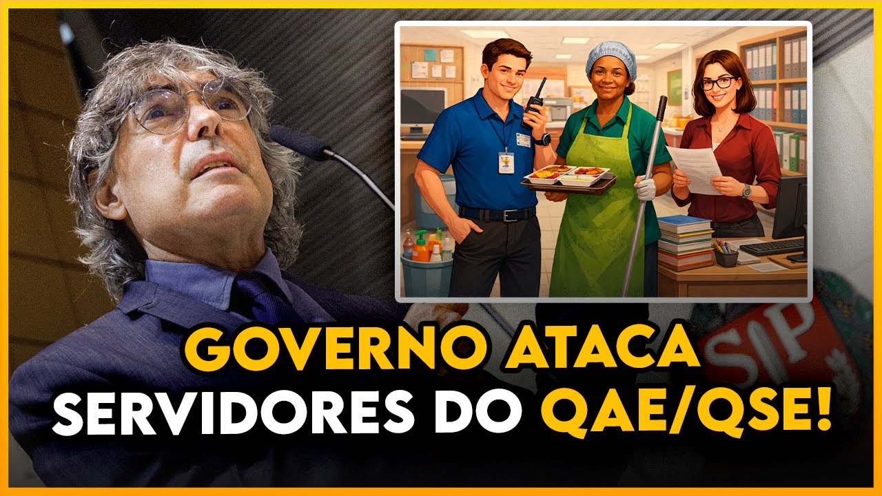 Transferência em massa do QAE: mais um ataque do governo Tarcísio!