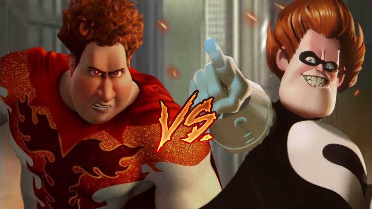 Titan Vs Syndrome ( Megamind Vs The Incredibles ) !!Epic Battle!!