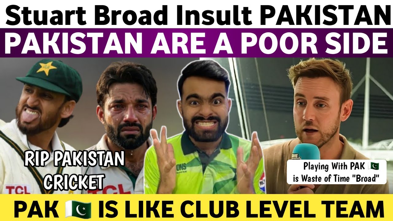 Stuart Broad Insult Pakistan Team After Shameful Defeat Vs Eng 2026 | Eng Beat Pak 1st Test 2026 |