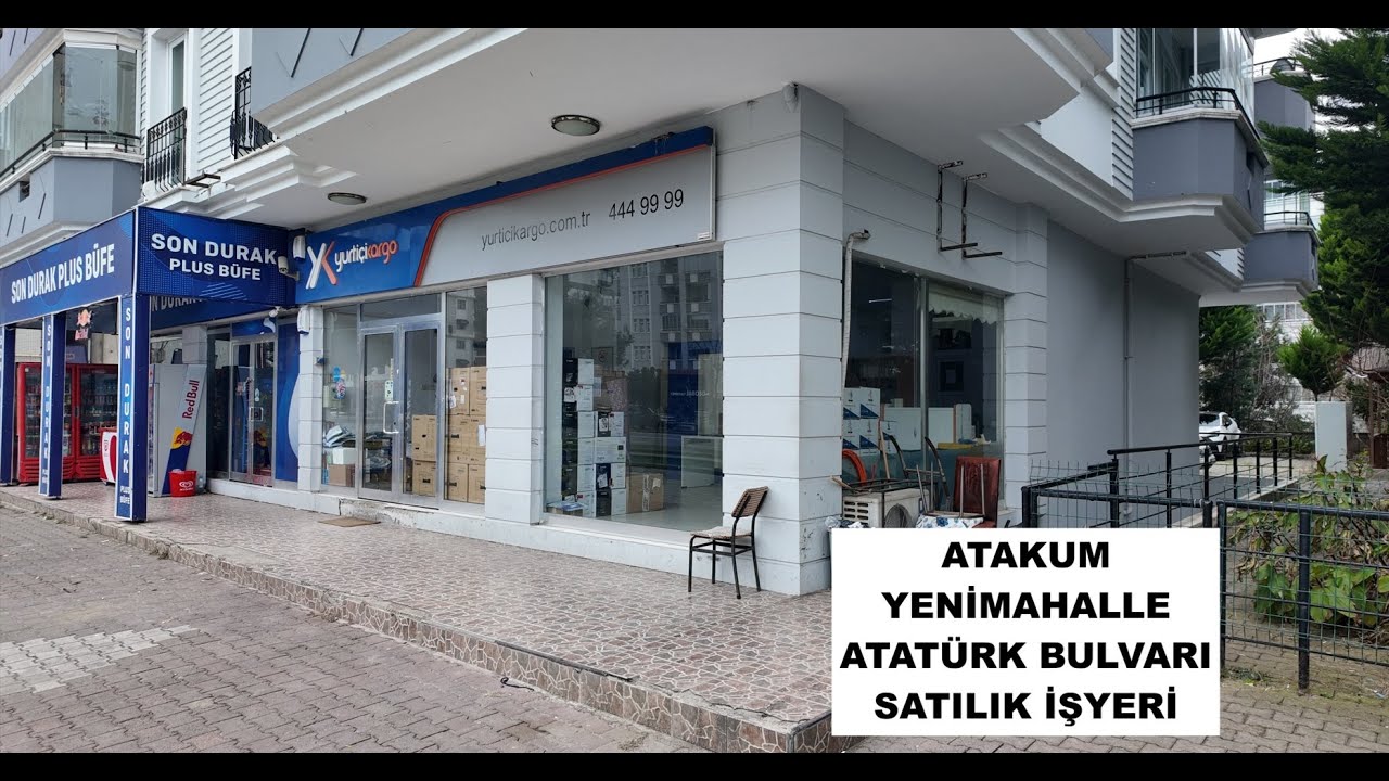 ATAKUM'DA YATIRIMLIK  İŞ YERİ