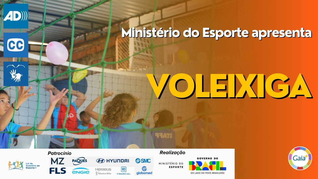 VOLEIXIGA | Aulas Esporte com Compaixão 2 Gaia+ 2025 | COM ACESSIBILIDADE