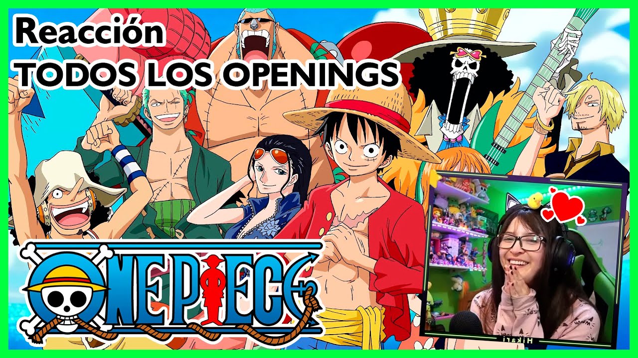 TODOS LOS OPENINGS DE ONE PIECE | Reacción