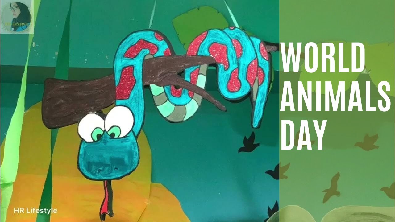 World Animal’s Day Celebration 2022 at School | Animals Day Decoration Ideas |Classrooms Decorations