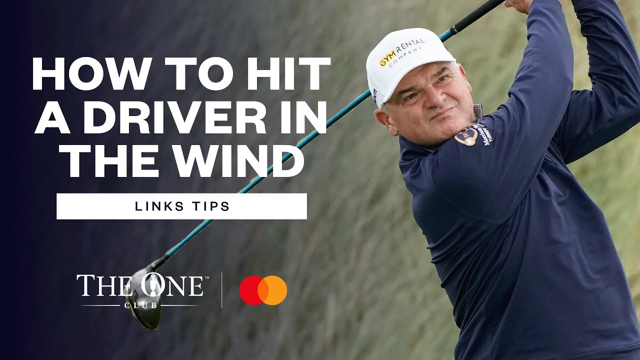 How to hit a driver into wind! 💨 | Links Tips with Paul Lawrie