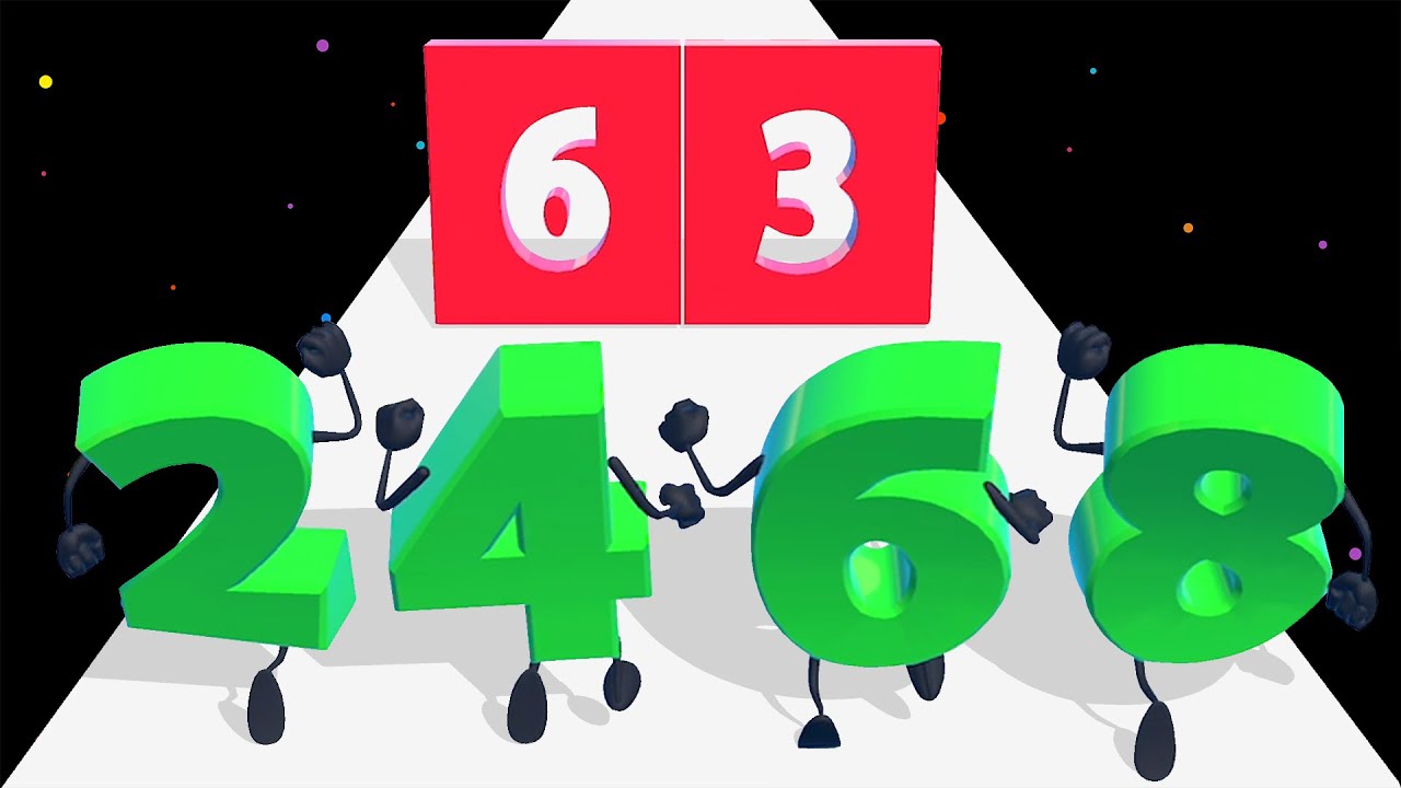 NumBros - Number Game Run (NOOB vs PRO)
