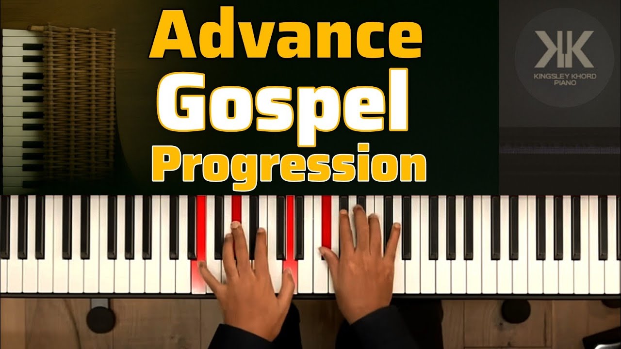 Advanced gospel chord progressions (piano tutorial)