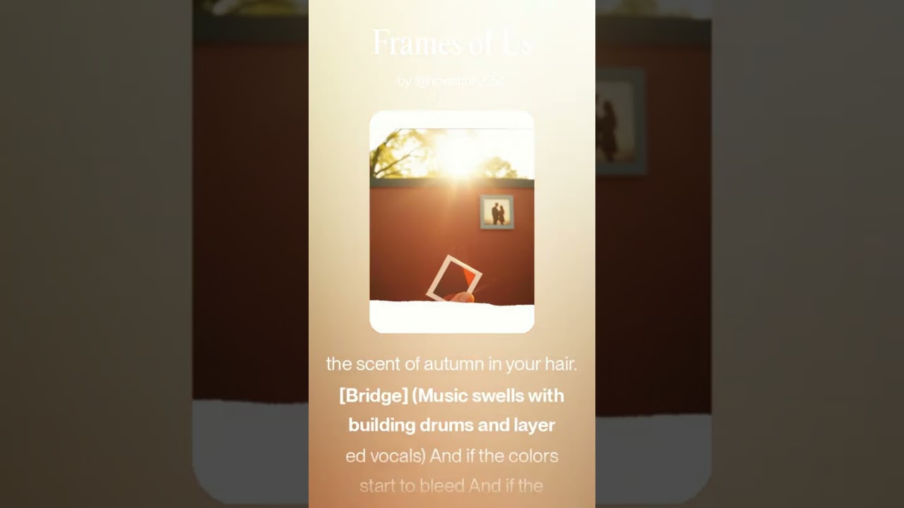 Frames of Us #songs