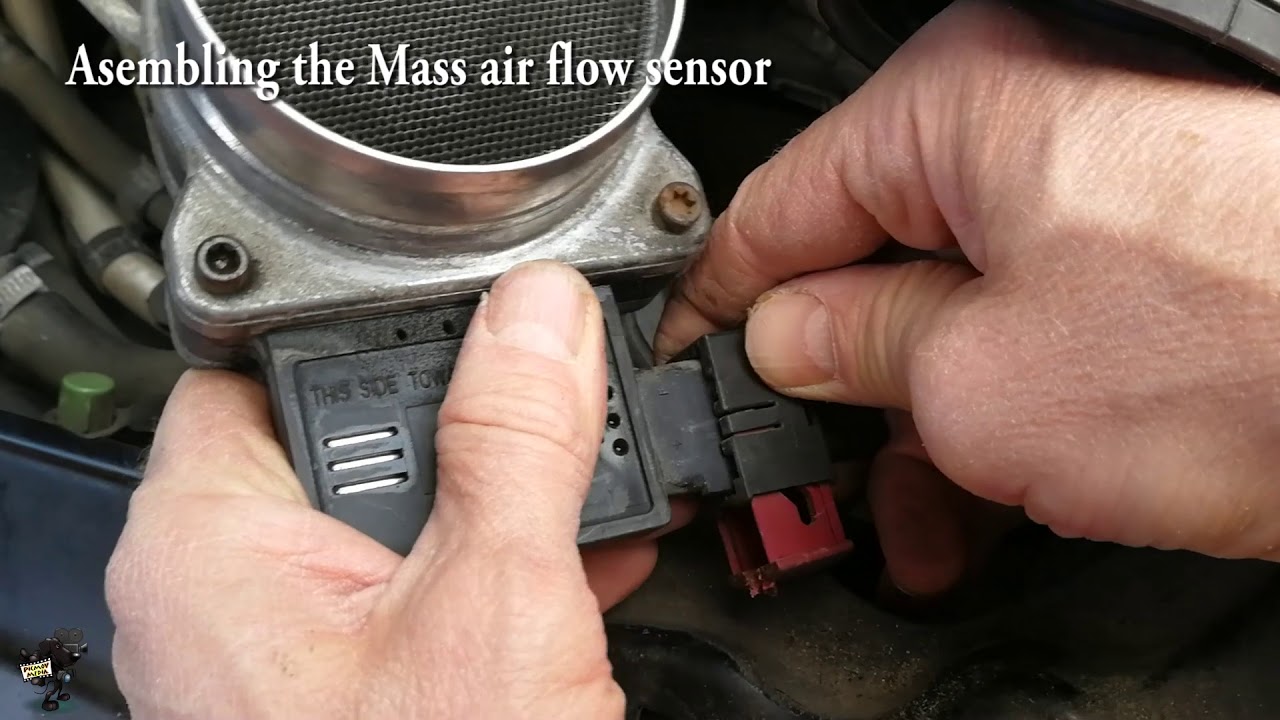 DIY Cleaning MAF Sensor Saab 9-5