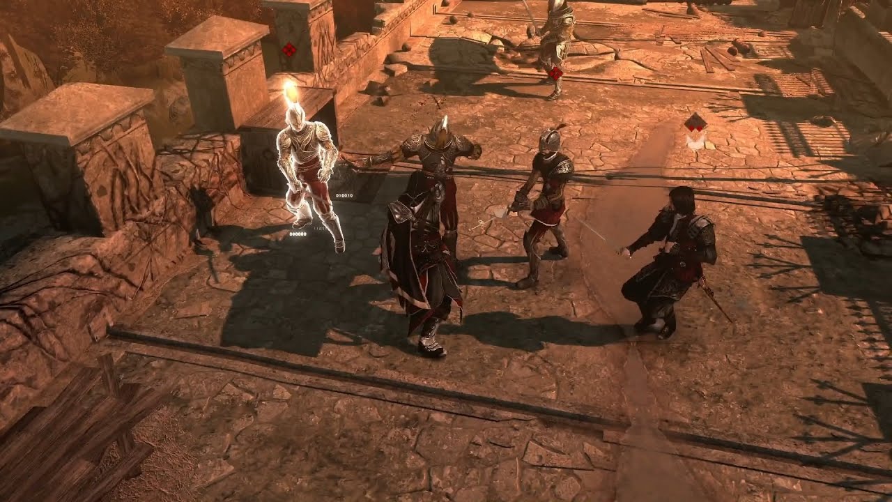 AC Brotherhood - Stealth & Combat - Assassinate Cesare Borgia - Sequence 9 The Fall