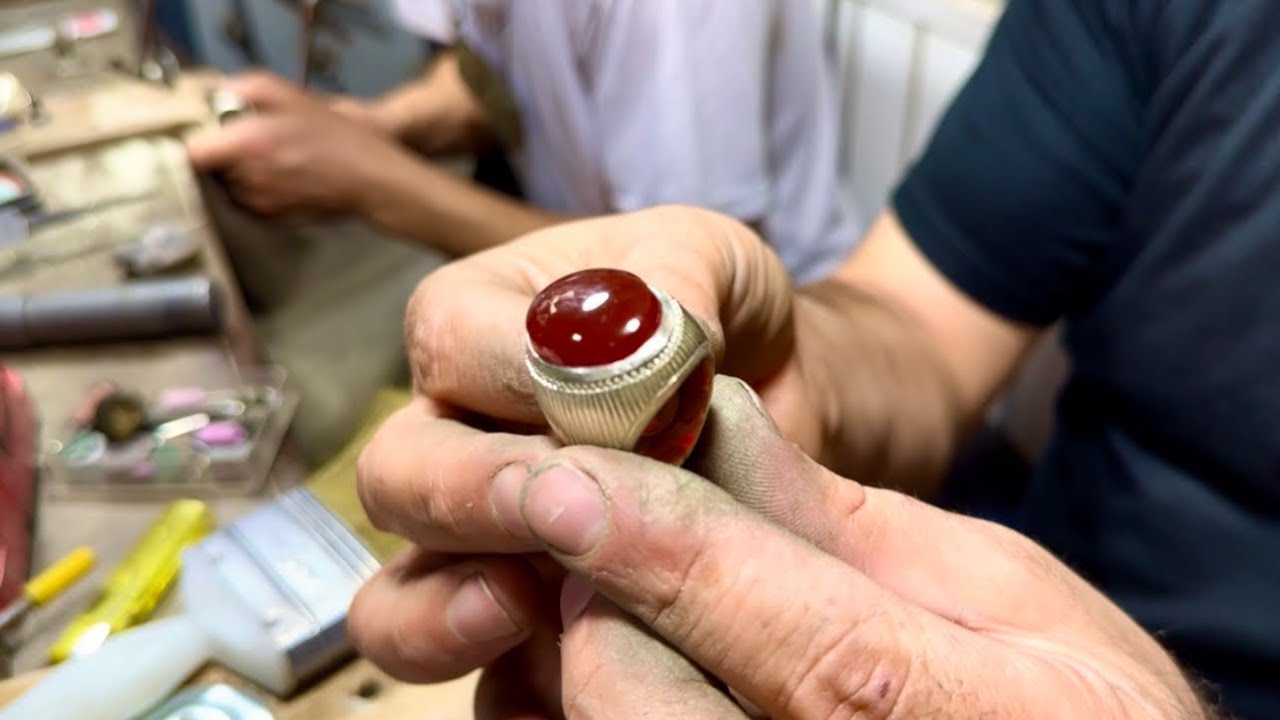 Shaping Silver into a Finished Handmade Ring | Part 2💍🇮🇷🔥