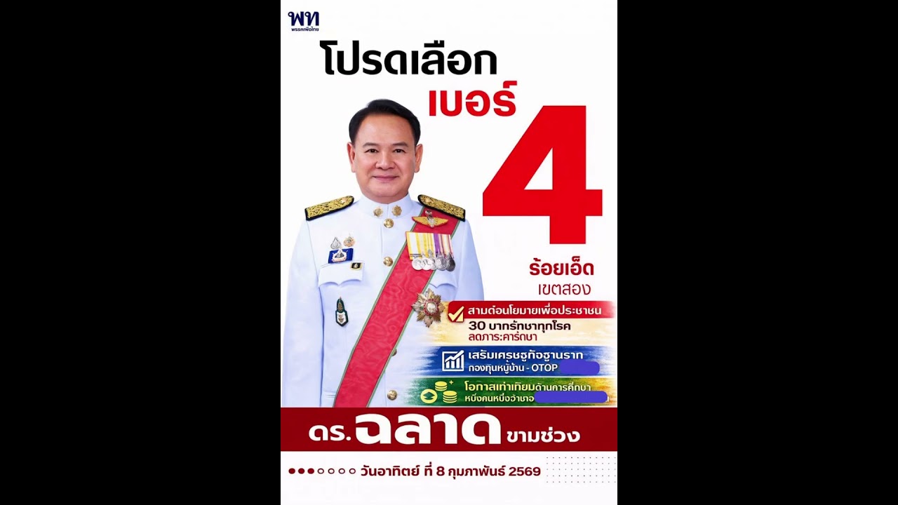 เพลงพรรคเพื่อไทยหัวใจคือประชาชน