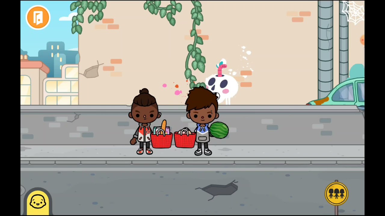 Toca boca. Ева и её друзья. || 10 серия ||~♡Тока бока улица strawberry, киностудия и домик♡~