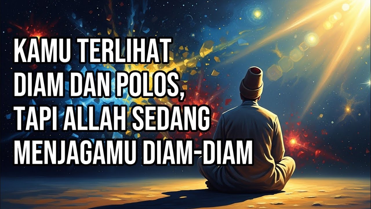 Renungan sufi ✨Kamu Terlihat Diam dan Polos, Tapi Allah Sedang Menjagamu Diam-diam dalam makrifat