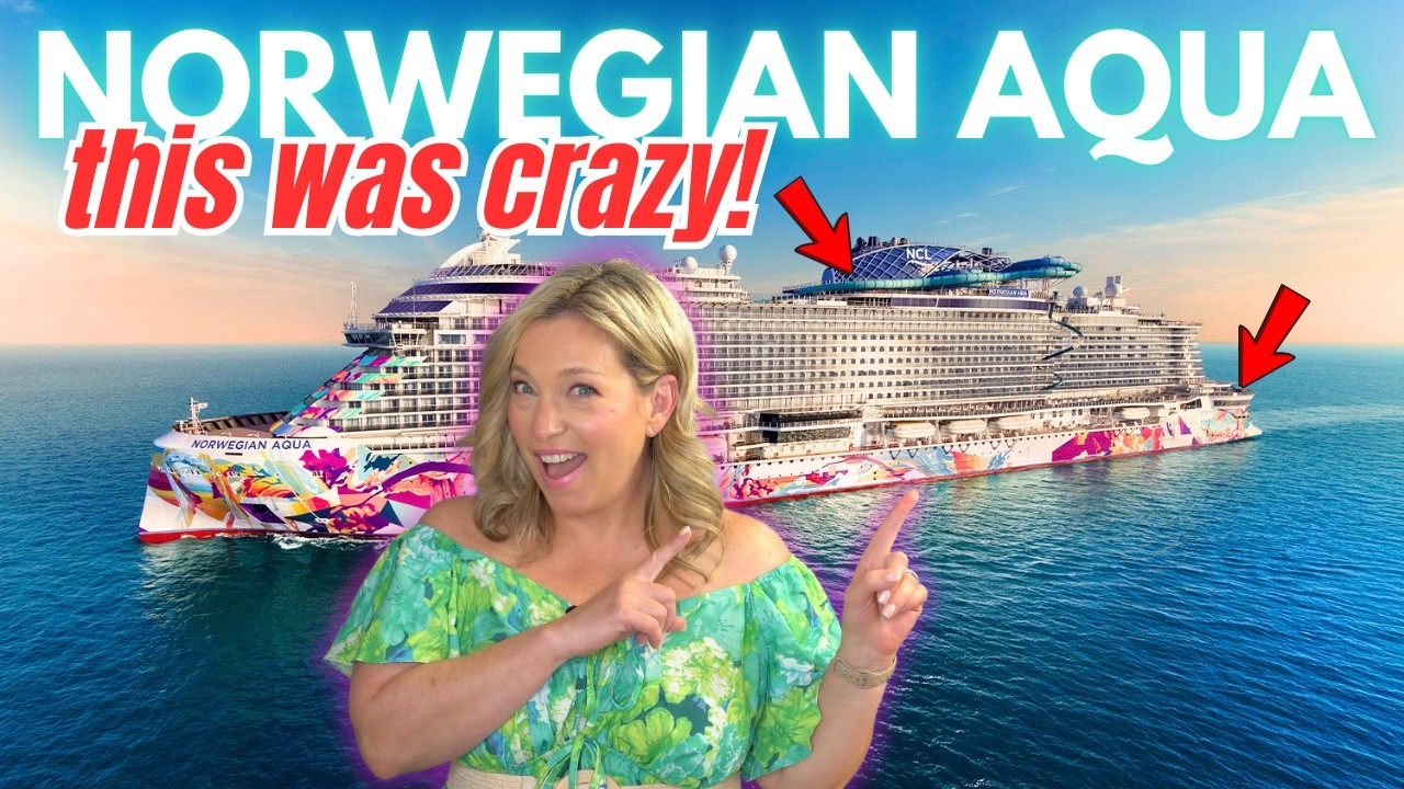 FIRST IMPRESSIONS! Norwegian Aqua Food, Activities, HACKS!
