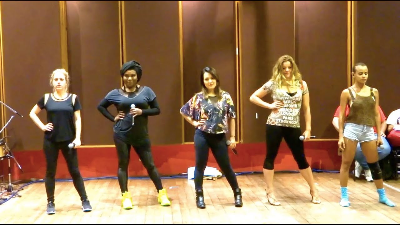 (exclusivo) Rouge ensaia Popstars - completo!