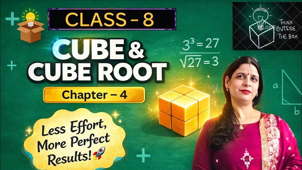 Ex 4 B Q 1To 4 | Class8 Mathematics Buzz | Cube and cube root |  DETAIL STUDY EASY METHOD 