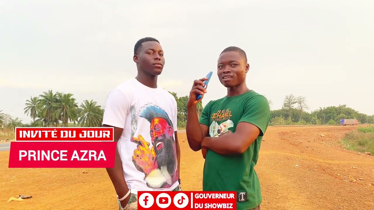 Interview de Prince azra face à face aux réalités du show Biz 