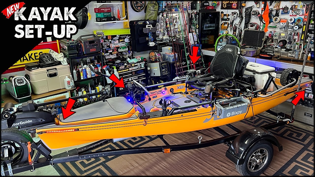 CHANGING EVERYTHING..!! NEW Kayak Set-Up for Tournament fishing | Kayak DIY 2022