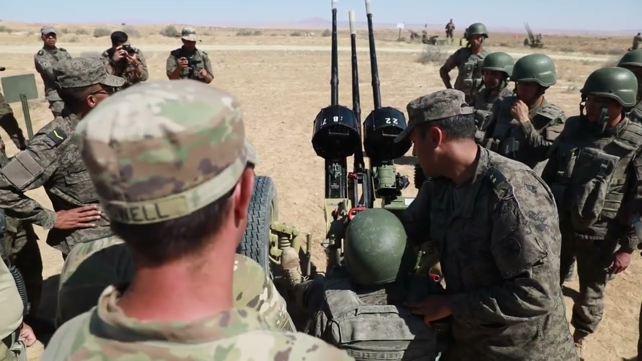 Tunisian Armed Forces demonstrate 20mm cannon at African Lion 2025