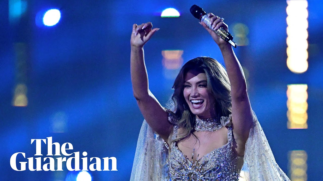 Delta Goodrem Eclipse Eurovision second semi-final performance in full