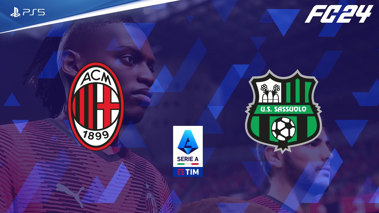 FC 24 | Milan - Sassuolo | Serie A 2023/24 Match Sim [4K60]