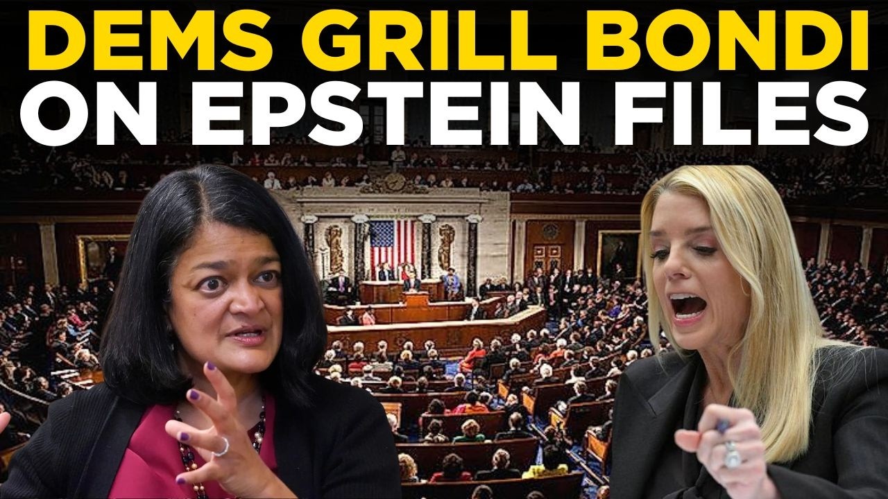 Pam Bondi Hearing Live: Watch Pam Bondi being Grilled by the Dems over handling of Epstein files