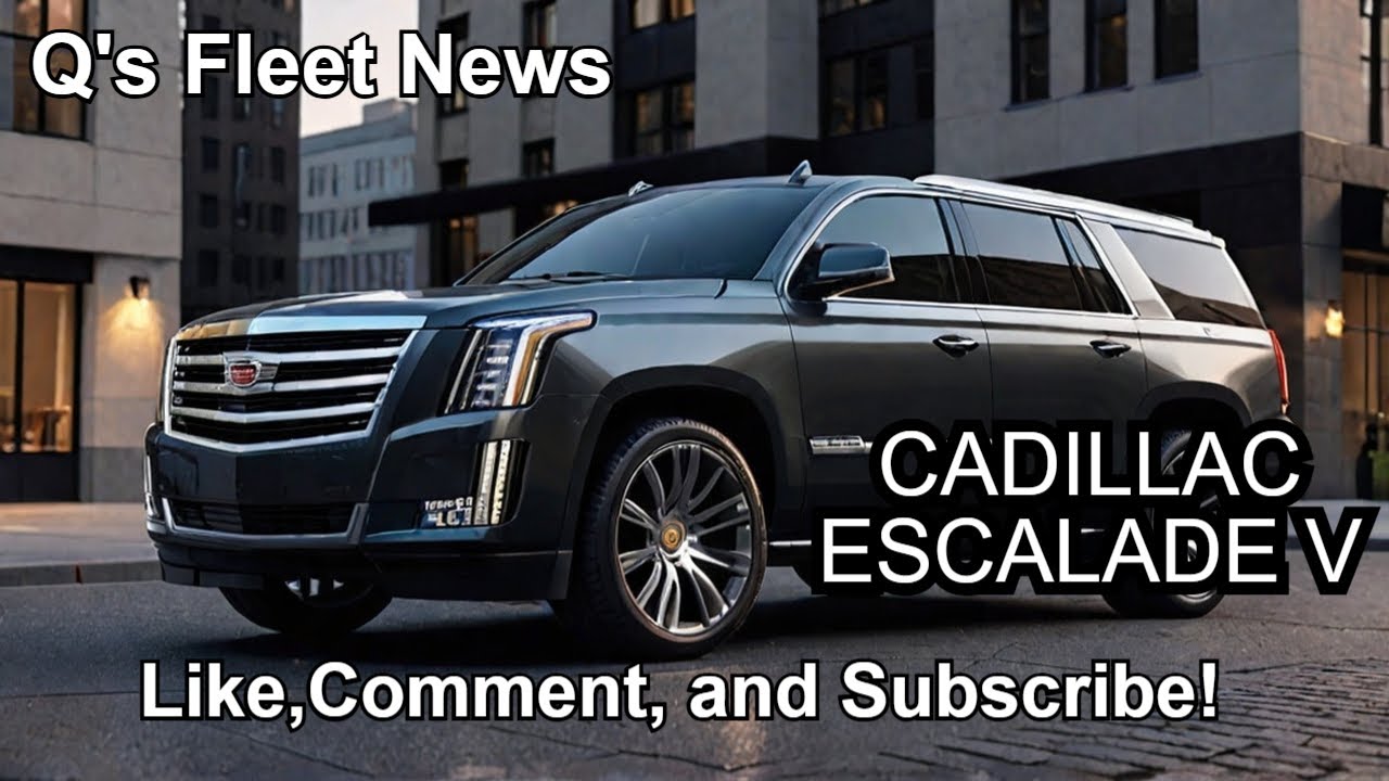 2024 Cadillac Escalade V: The Ultimate Luxury SUV | Q’s Fleet News