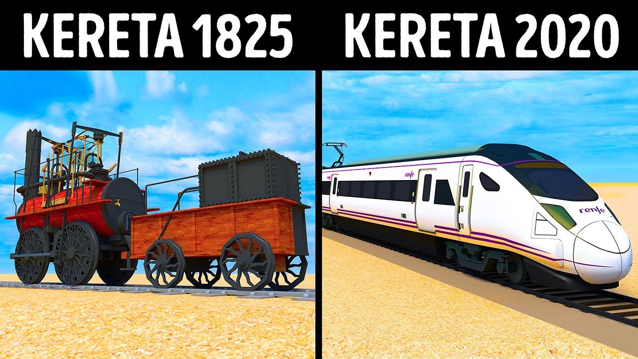 KERETA TUA VS KERETA MODERN