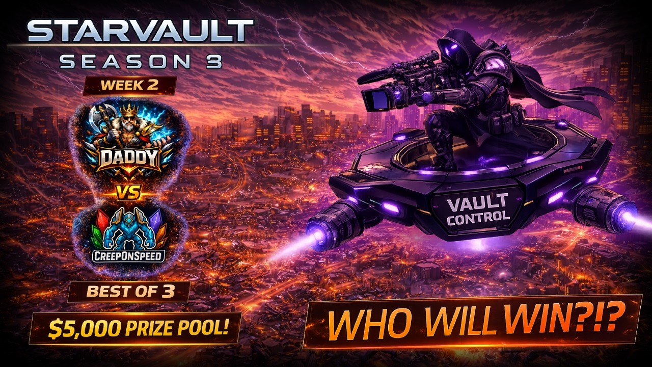 Star vault 5K tournament season 3 week 2 Daddy vs CreepOnSpeed