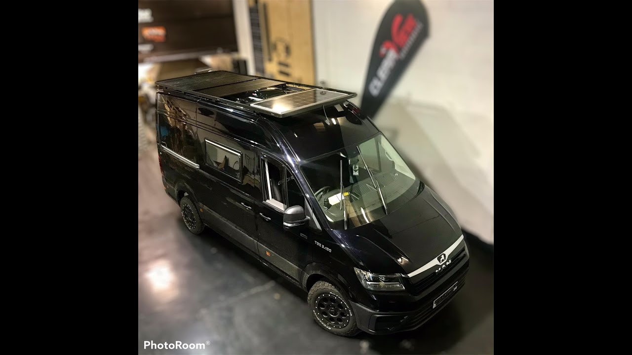FrontRunner MAN TGE *Custom* EXTENDED Roof Rack