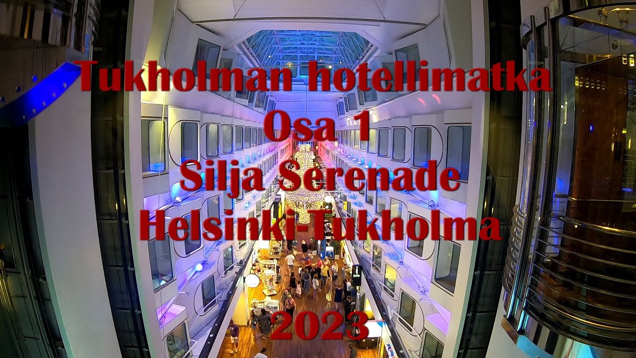 Tukholman matka osa 1 Silja Serenade