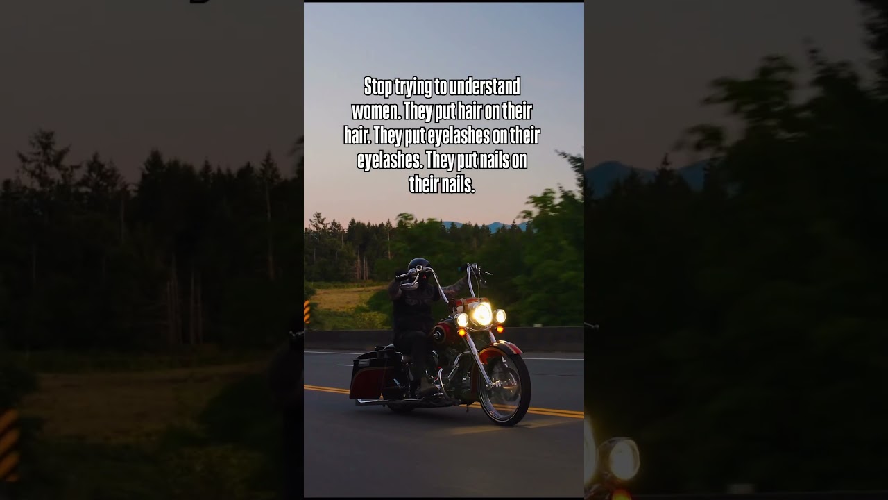 It&rsquo;s impossible #bikelife #women #fyp #2wheels #cruisermotorcycle