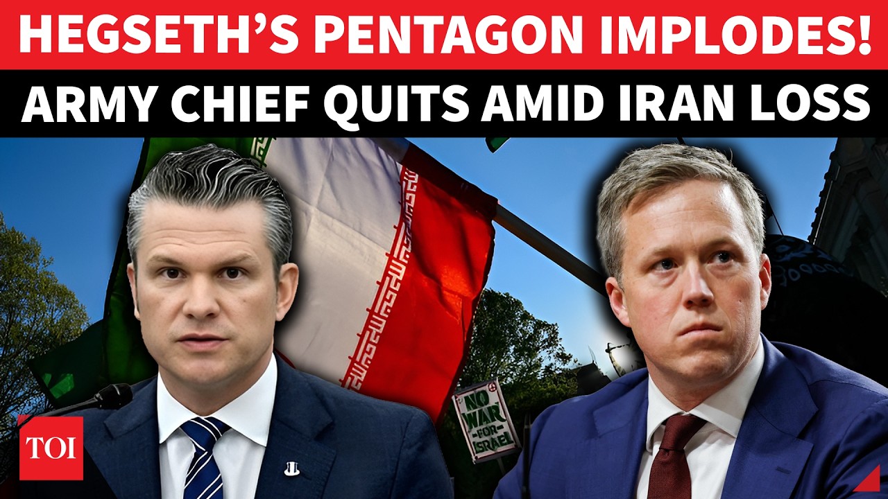&lsquo;HEGSETH LOSES HIS ARMY CHIEF!&rsquo;: Dan Driscoll QUITS After Pentagon Feud Over Iran War; Trump Shocked