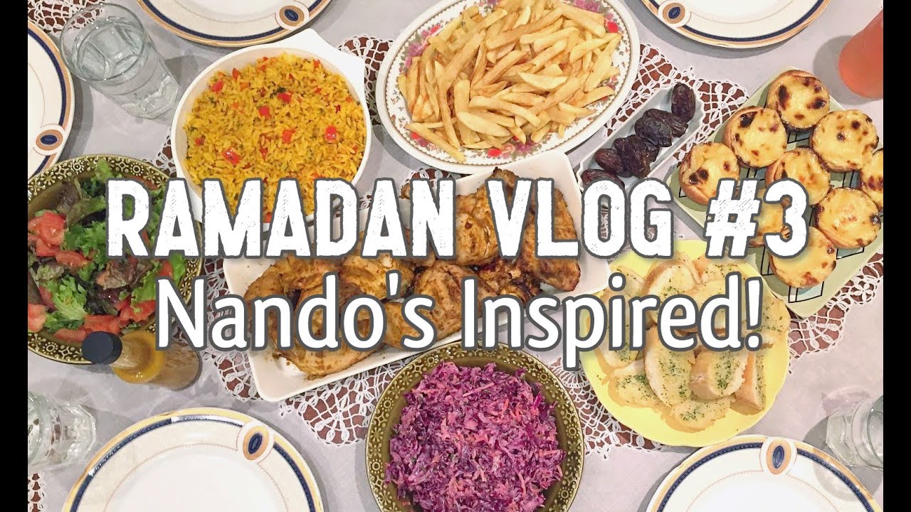 Ramadan Vlog Week #3 | Nando's Inspired Iftar | Iftar Prep & What We Eat for Iftar | Copycat Nando's