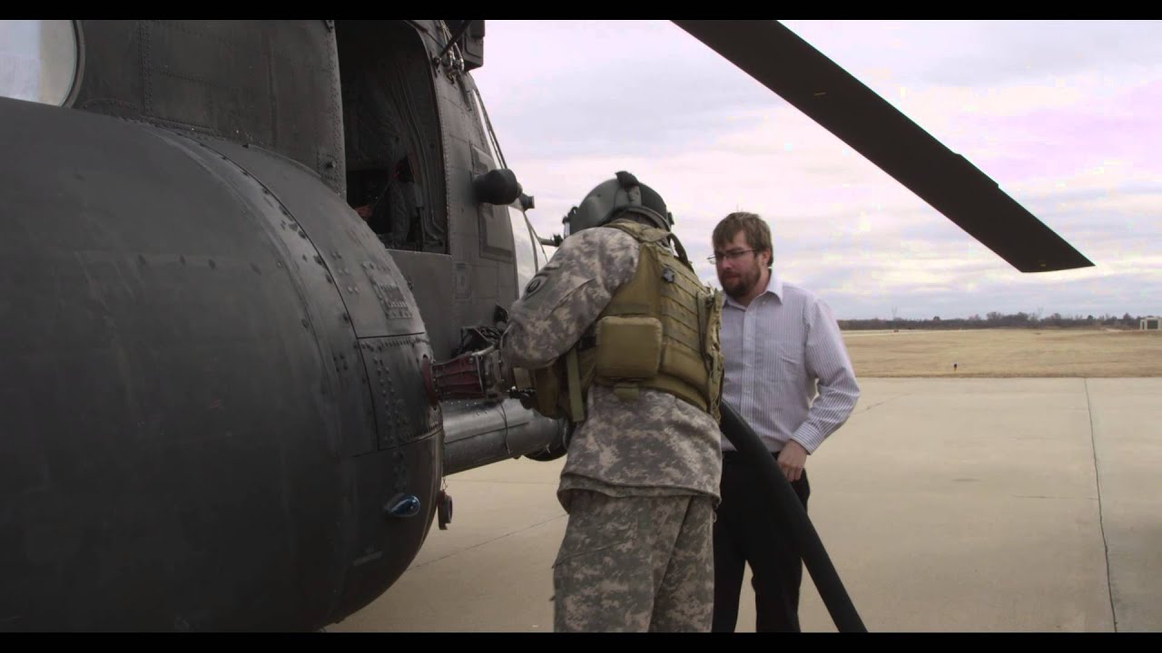 Sundance Airport Chinook G1000 landing, fueling, and take off