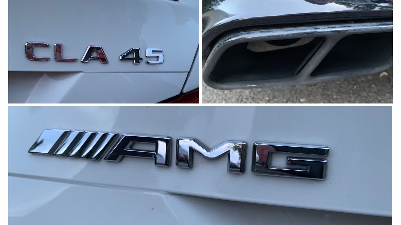 CLA 45 AMG Exhaust Sounds in Different Drive Modes