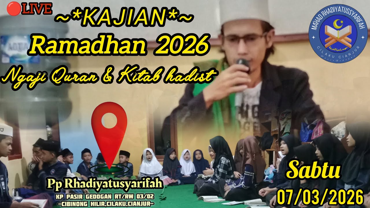🔴Ngaji Sabtu ramadhan 2026