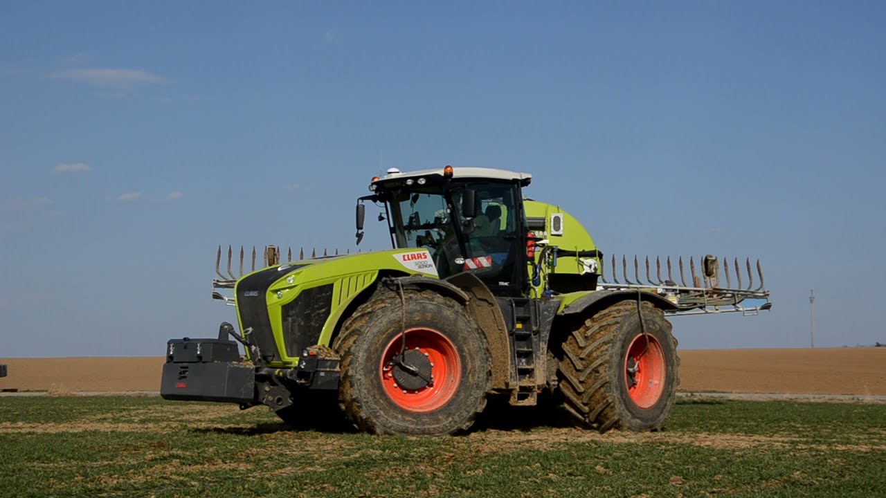 Claas Xerion 5000 & Kaweco Double Twin Shift Rhea Holding
