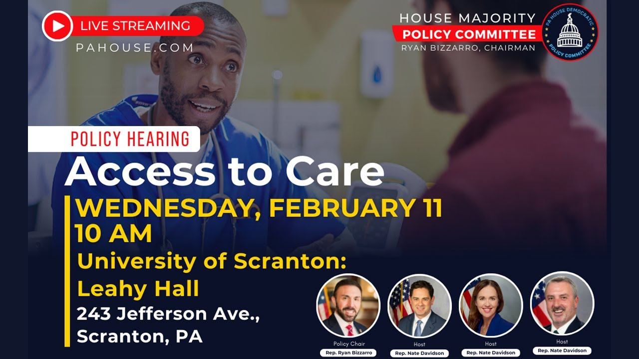 House Democratic Policy Committee Hearing on Access to Care
