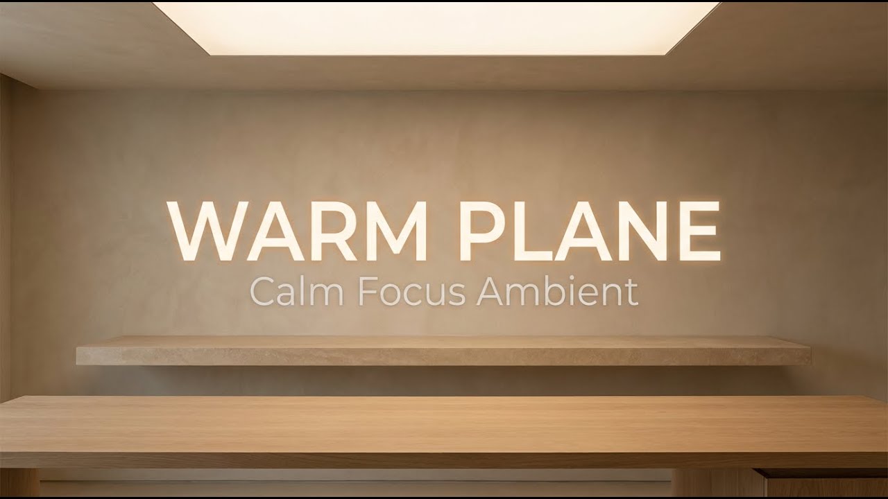 WARM PLANE — 2 Hours of Calm Focus Music for Reading & Study | Focus Still