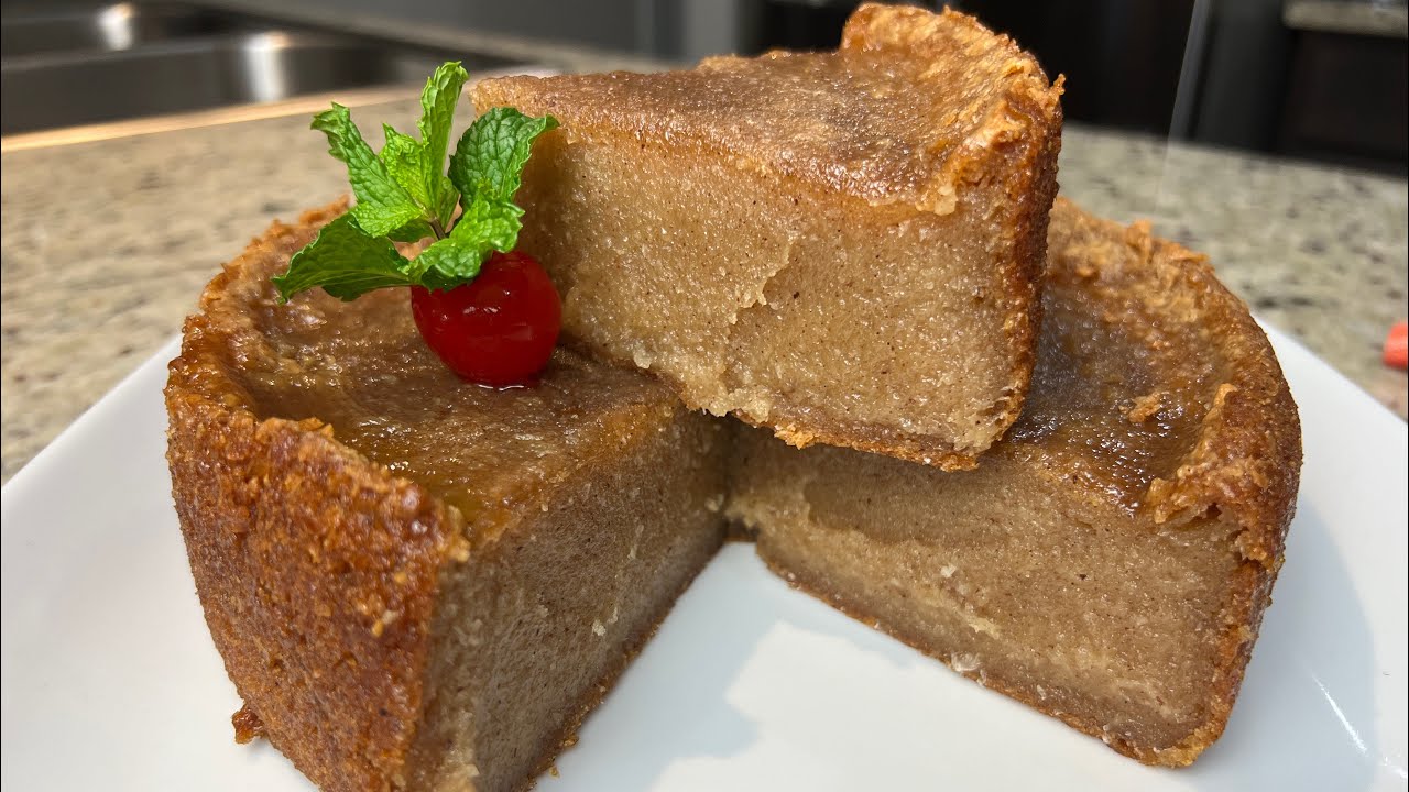 How to make cassava pudding