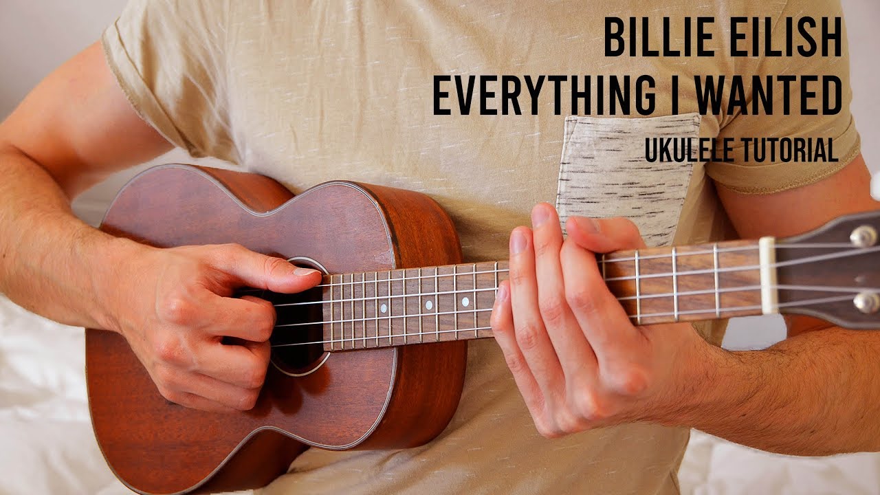 Billie Eilish - everything i wanted EASY Ukulele Tutorial With Chords / Lyrics