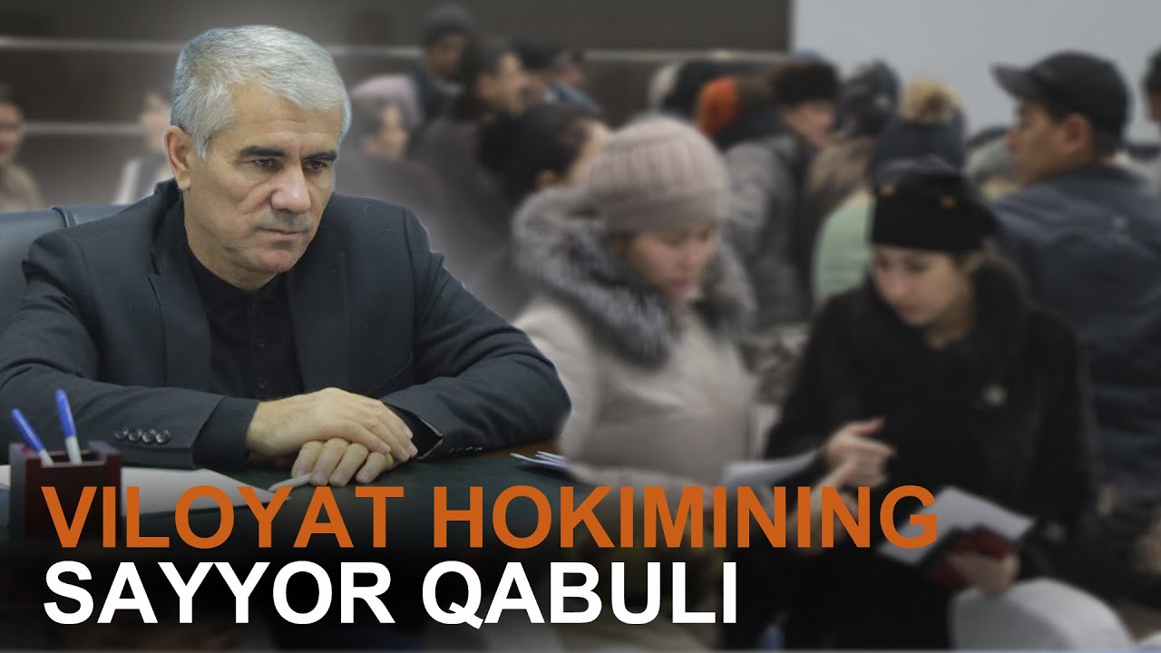 Buxoro viloyat hokimi B  Zaripovning sayyor qabuli o'tkazildi