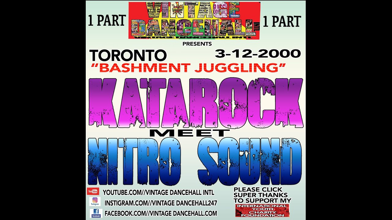 KATAROCK MEET NITRO SOUND LIVE IN A TORONTO CANADA ON 3-12-2000