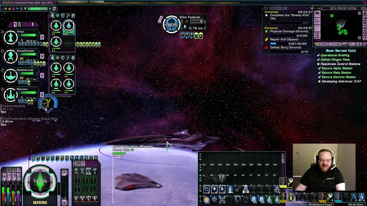 Star Trek Online: Hangar Pets - Federation Mission Scout Ship