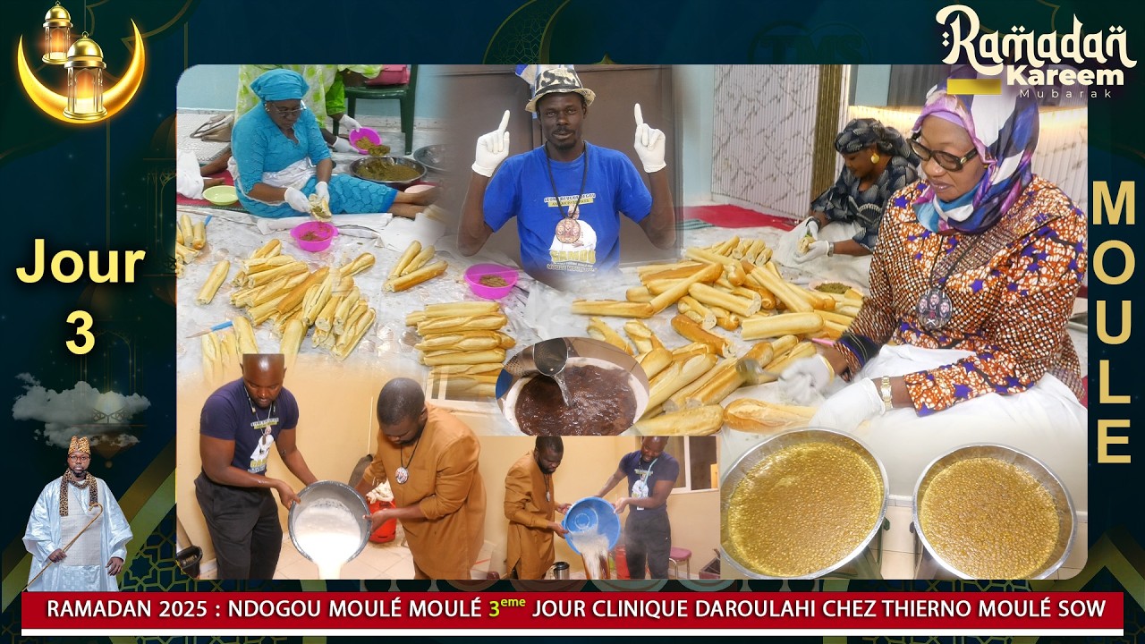 NDOGOU MOULE 3EME JOUR CHEZ MOUHAMED ELHADJI THIERNO MOULE SOW